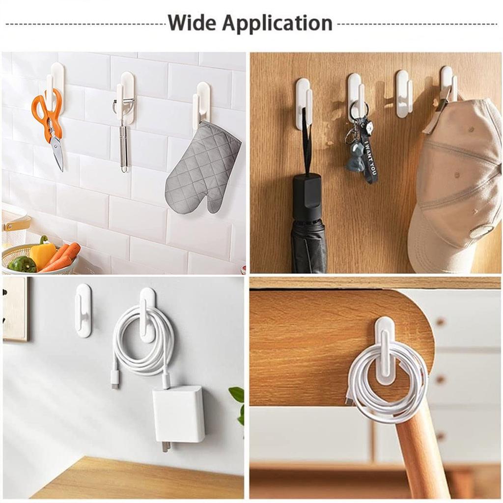 Self Adhesive Blinds Cord  Plastic  Window Curtain Rope Hook Hanging Punch Free Wall Mounted Hanger