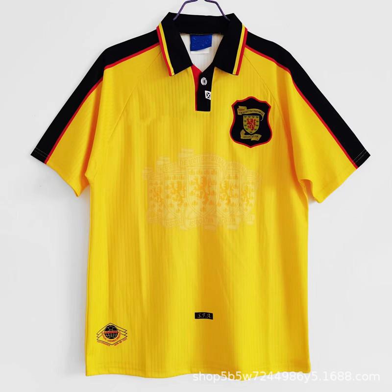 1990 German Scotland Main Vintage Vintage Field Player Edition Jersey, German Müller Kross Havertz Jersey