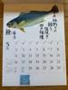Wall Calendar 2027 Sakana Saijiki Fish Okamoto Hajime Collection Japan Art NK107