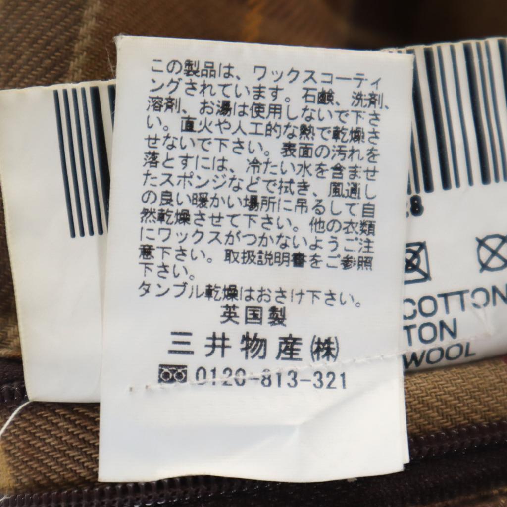 Barbour Made in England wax flyer Jacket M Padded A955 WAX FLYER JACKET Men's Used