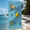 B-Bugcat CapooS Cartoon Towel Quick Drying Beach Towels Are Suitable For Swimming Pools Camping Yoga And The Gym