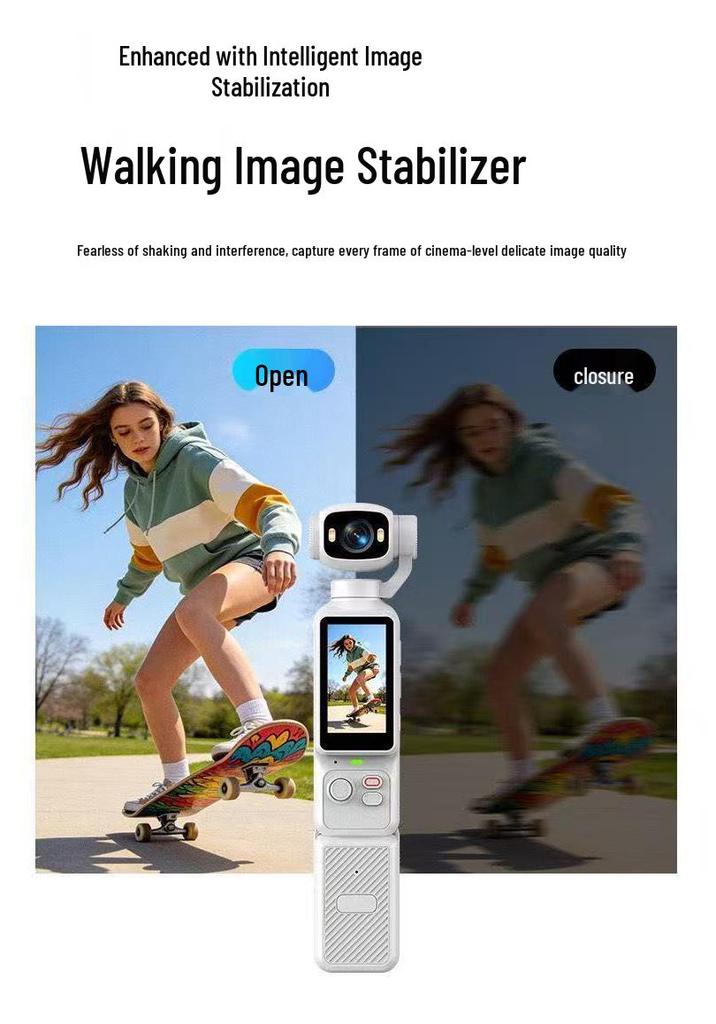 LK-033 Handheld Sports Digital Camera with Screen Rotation & Anti-Shake for Student Travel