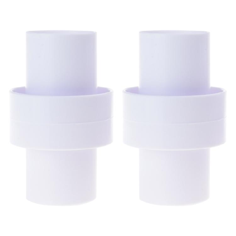 

2 Pack Pool Vacuum Hose Joint Convenient Pool Hose Adapter Pool Maintenance Supplies Suitable for Filter Pump Connection 1