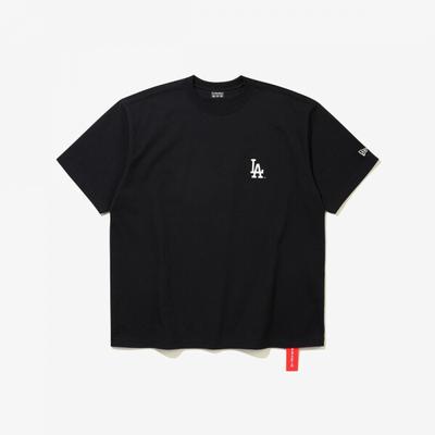 New Era Mlb La Dodgers Team fLag T ShirT bLack 15147514