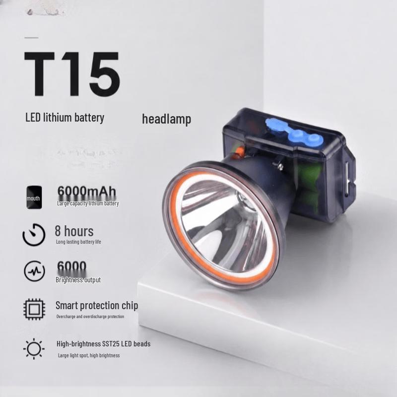 Lishi T18 High-Power Rechargeable Headlamp