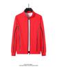 Men's Plus Size Cotton Casual Sports Set - Spring/Autumn Stand Collar Jacket & Two-Piece Trend