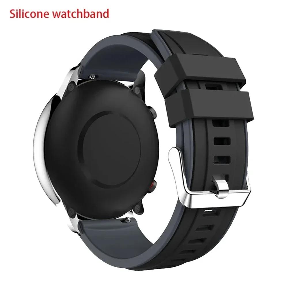 

20mm 22mm Silicone Strap For POLAR IGNITE 2 Band For POLAR VANTAGE M2 M/UNITE 2/GRIT X Breathable Bracelet Replacement Wristband 20mm черный серый
