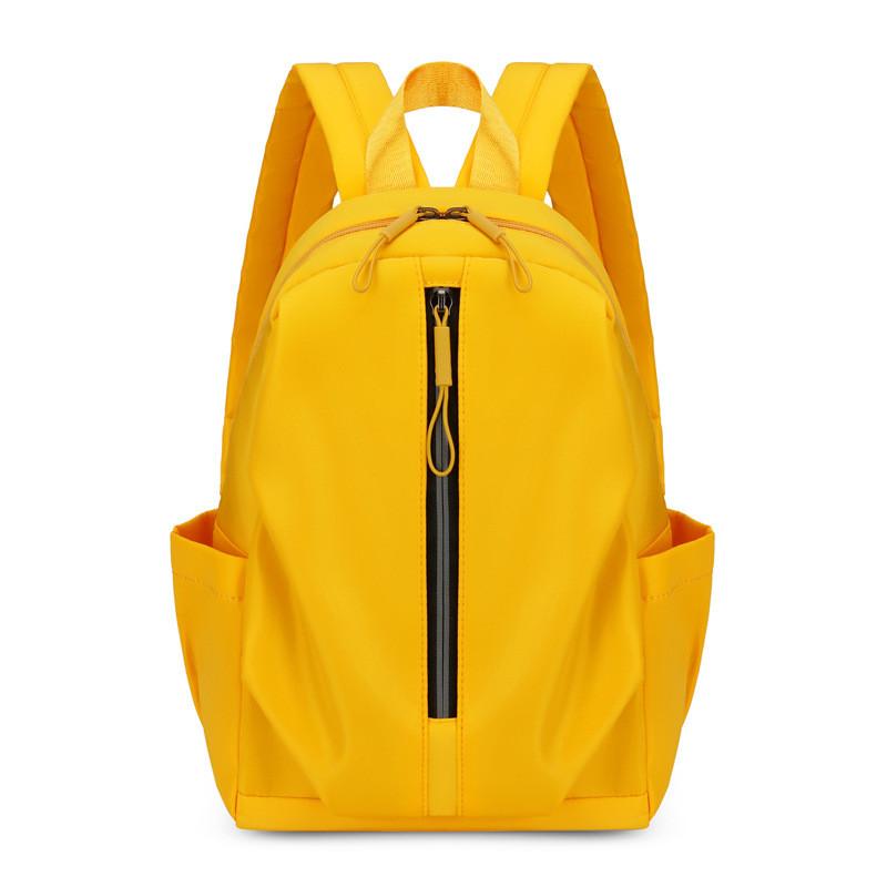 Student Casual Fashion Backpack Breathable Material Zipper Closure For Commuting