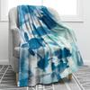 Colourful Sea Turtle Wild Ocean Animals Flannel Blanket Throw King Queen Size for Bed Sofa Couch Blanket Super Soft Lightweight