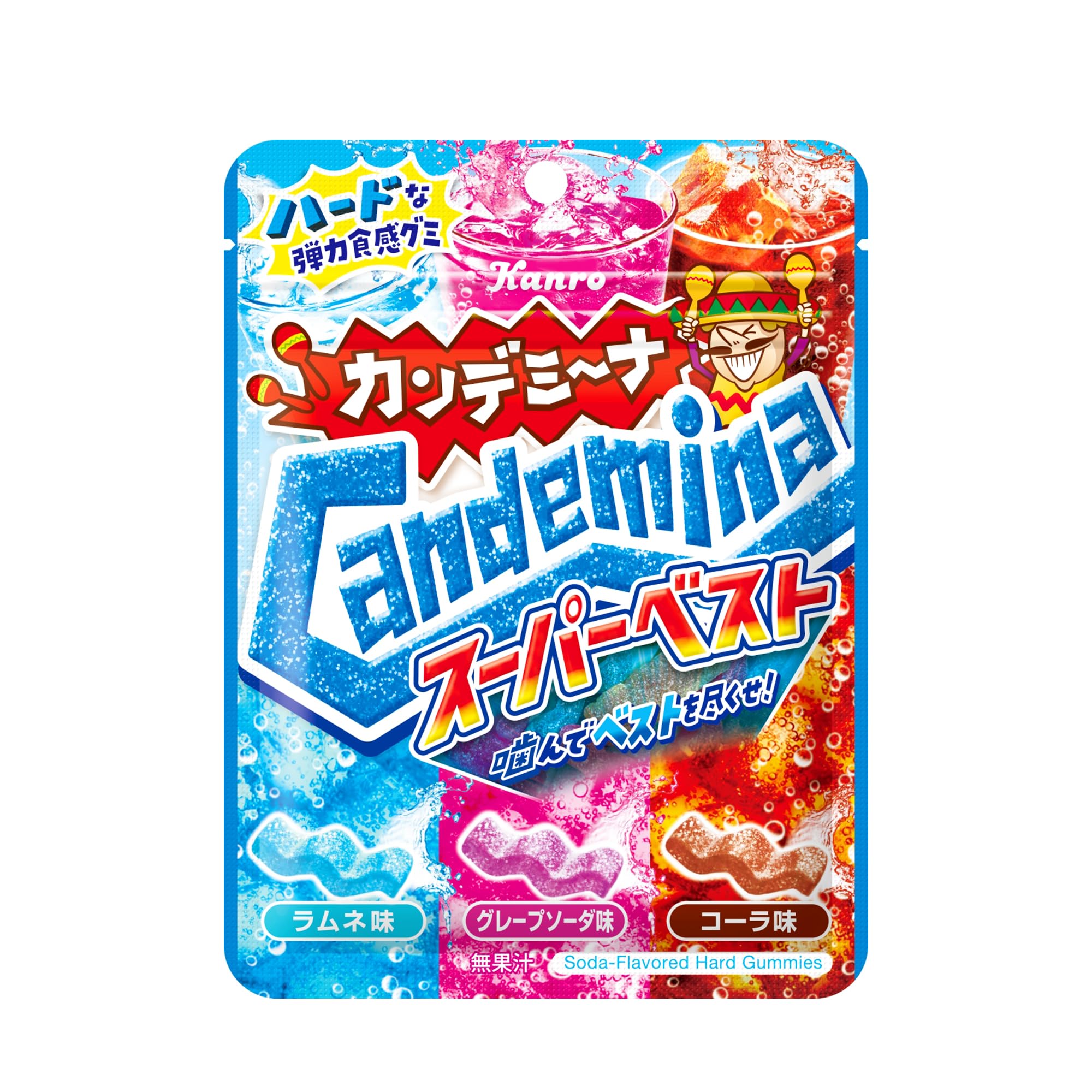 

Kanro Kandemina Gummy Super Best 72 г x 6 шт.