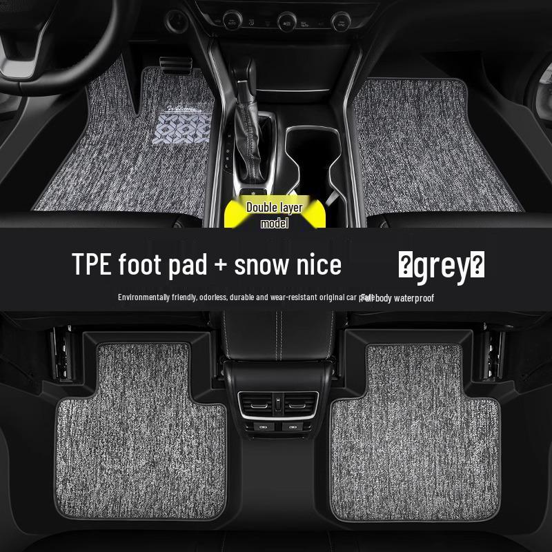 Toyota Corolla Rui Fang TPE Silk Coil Full Coverage Car Mats for Driver's Seat