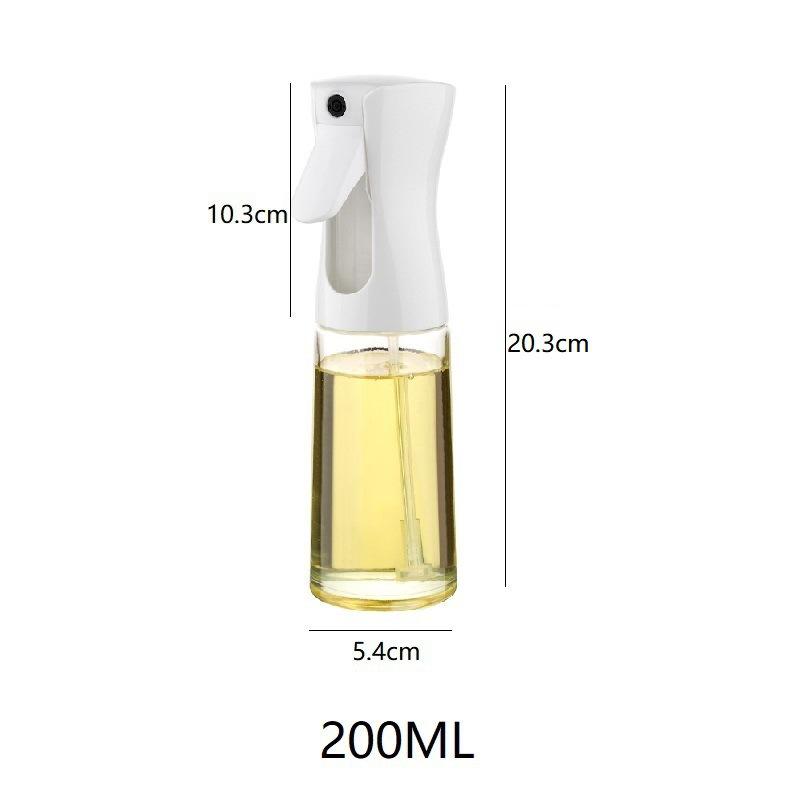 1pc Oil Spray Bottle Kitchen Household Barbecue Olive Oil Cooking Oil Spray Pot Atomization Fat Reduction Oil Spray Artifact Oil Spray
