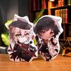Non-Toxic 45Cm Arknights Pillow Game Amiya Lappland Gladiia Pillow Double Sided Printing Cushion Plushies Cute Fans Gifts Home Decoration