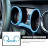 3X Interior Dashboard Decorative Frame Cover Trim For 2018+ Jeep Wrangler JL JT