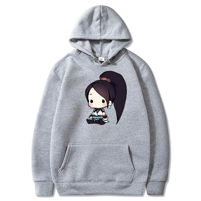 New VALORANT Hoodies Anime Cartoon FPS Game Print Streetwear Unisex Women Fashion Oversized Sweatshirts Hoodie Pullovers Tracksuits