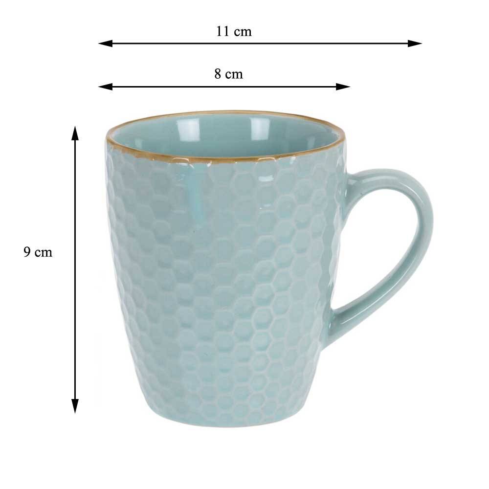 Zestaw Kubków Ceramicznych 4 Szt 200 Ml