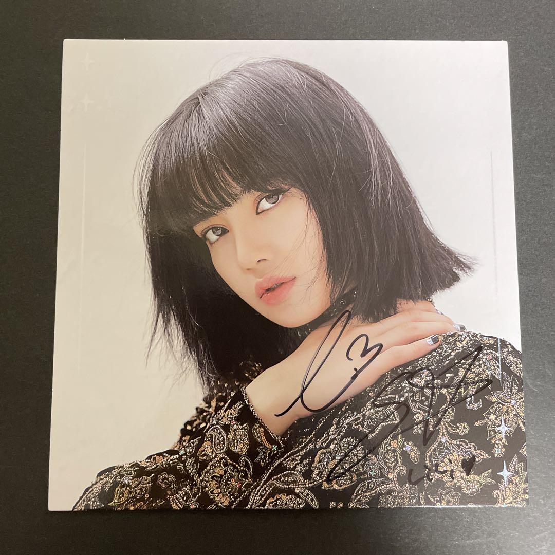 

[USED] blackpink lisa autograph