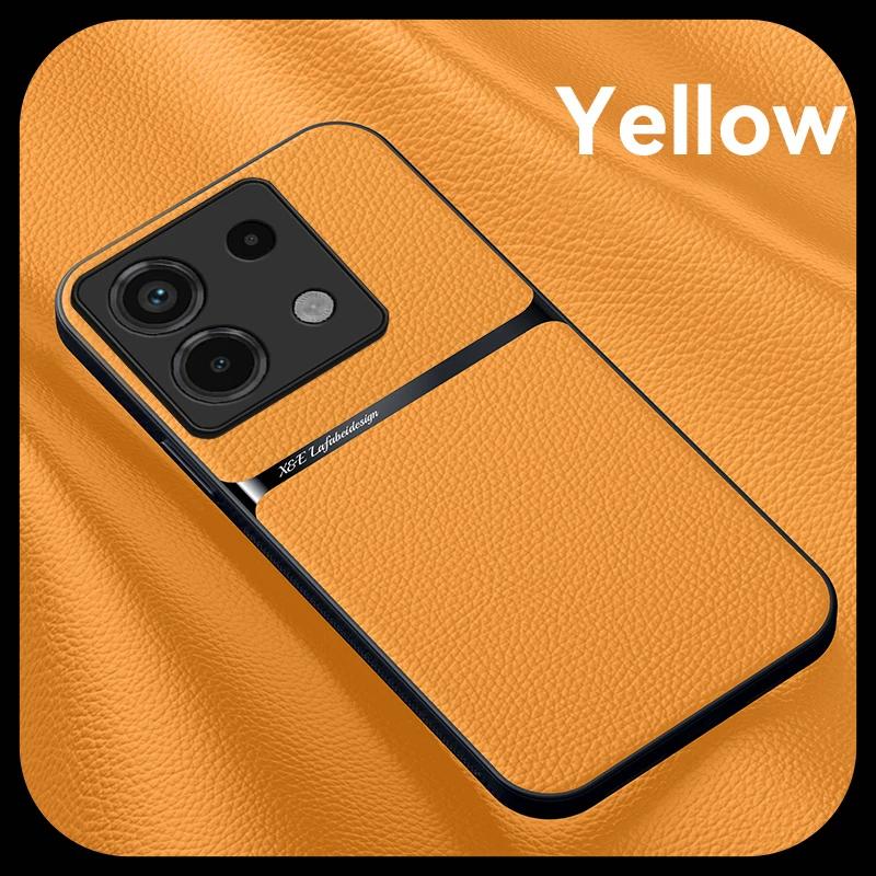 Luxury Msagnetic Leather Case For Xiaomi Redmi Note 13 12 10 11 Pro Plus 11S 10S Redmi 13C 12 Shockproof Cover Phone Accessories