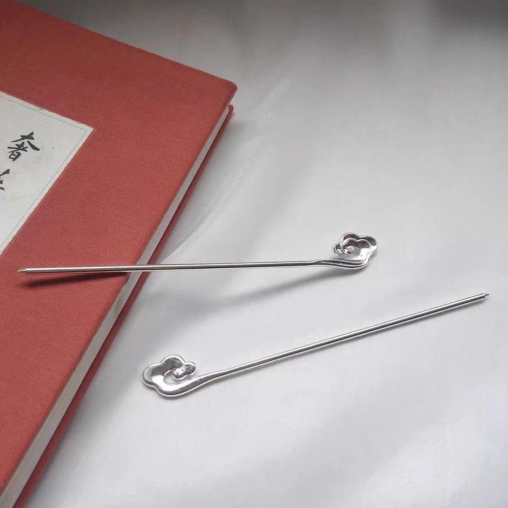 DIY Hair Stick Hairstyle Tools Cloud Shape Women Hair Stick Hanfu Hairpins Chinese Hair Fork