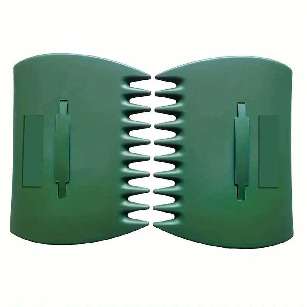 Garden Leaf Collection Rake – Outdoor Plastic Leaf Clipper for Gathering, Sorting, and Cleaning Maple Leaves, , Yard, and Garden Debris Efficiently