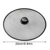 Black Splatter Screen Anti Grease Frying Pan Oil Splash Guard Lid Fine Mesh Splash Guard Cover Lid Kitchen Tools