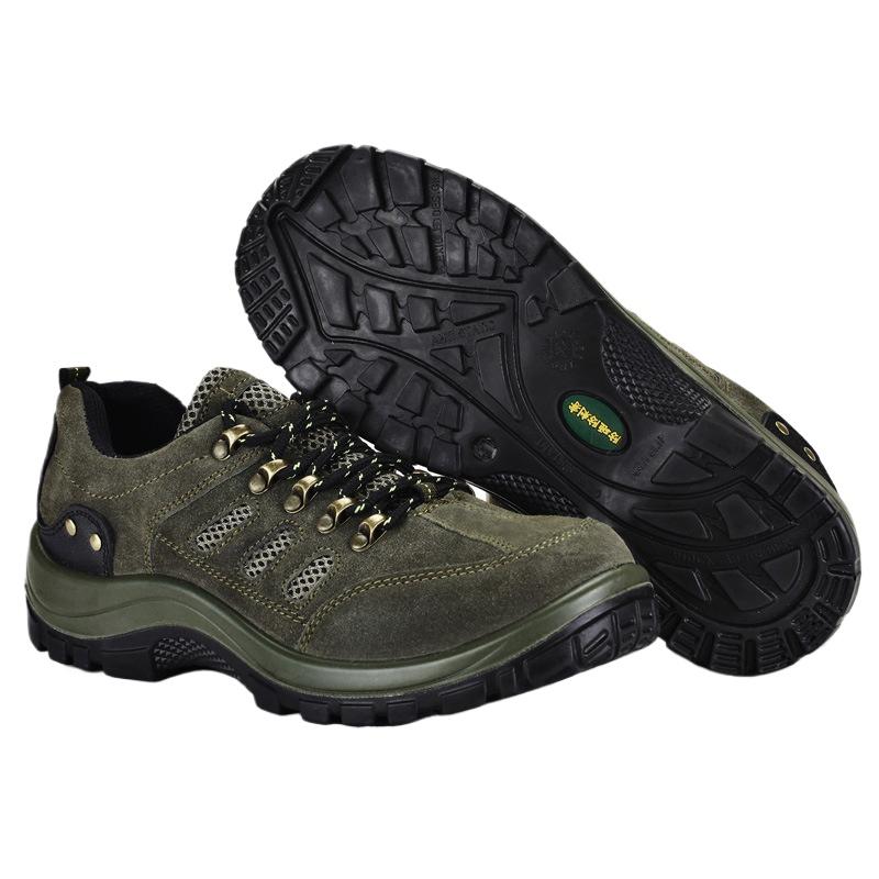 Labor Insurance Shoes, Protective Shoes, Breathable, Polyurethane Injection, Anti-smash and Anti-puncture, Wear-resistant