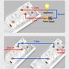 1 Gang 1 Way Surface-mounted Control Switch 2 Gang 2 Way Small Switch Dual Control Switch  Bedside