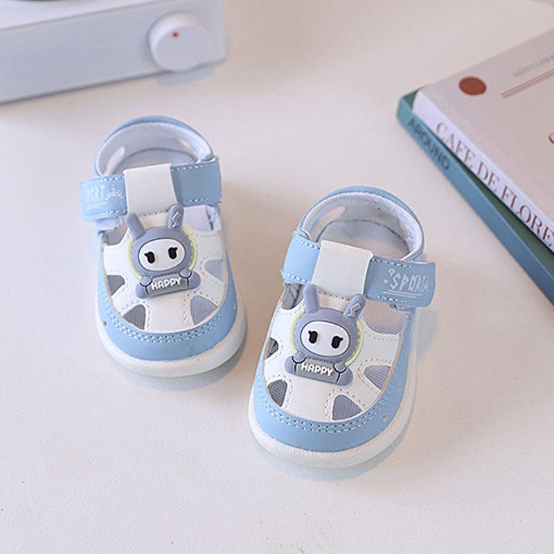 Baby Boys Girls Cartoon Breathable Sandals Soft Sole Summer Shoes For Toddlers