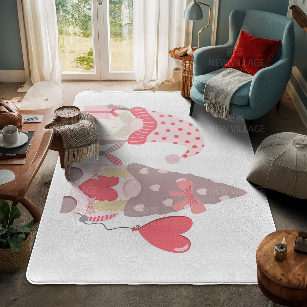 House Entrance Carpet Home Door Mat Living Room Bath Foot Bathroom Non-slip Water Absorption Rugs Bath Merry Christmas Winter