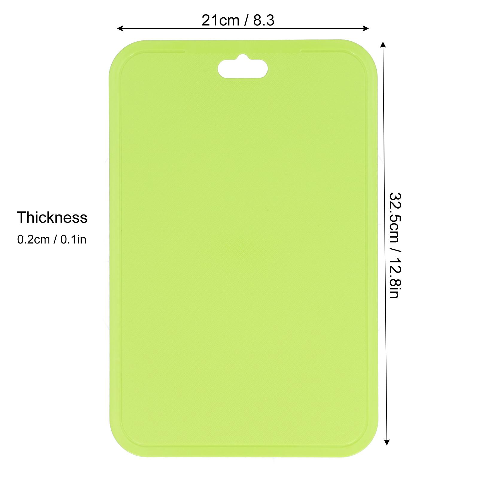 Rectangular Chopping Board Plastic Thickened Vegetable Cutting Board Pad Kitchen Utensil