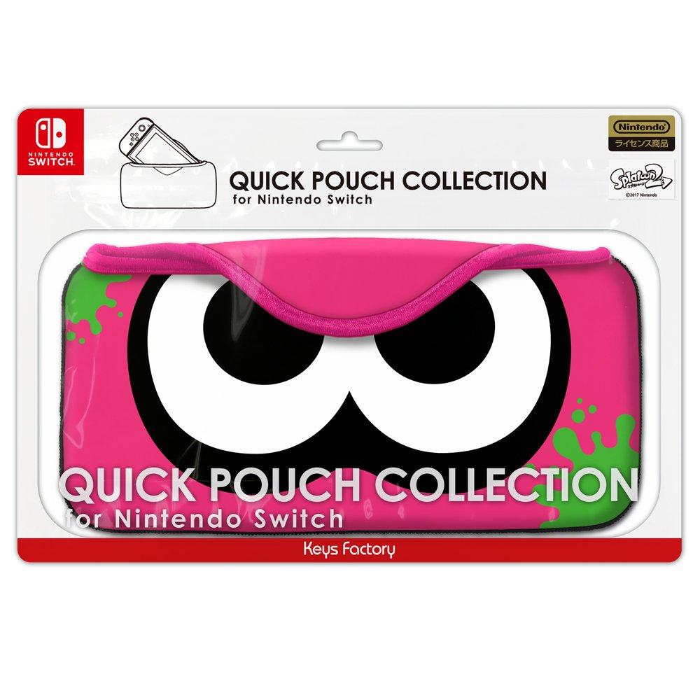 

БЫСТРАЯ СБОРКА ЧЕХЛОВ для Nintendo Switch Неоновый розовый (splatoon2) Кальмар