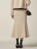 B Muse Mansion Maret Mermaid Skirt - Cream Beige