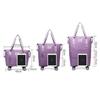 Expandable Travel Duffel Bag - 3Layer Expandable, Extra Large Capacity, with Omni-directional Wheels, Vacation Luggage Bag
