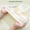 LANGSHA Modal Women's Underwear, 50 Count Mid-Rise Seamless Naked Feel Ladies' Panties, Antibacterial Pure Cotton Crotch Triangle Briefs, XL