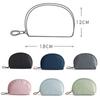 Półokrągła kosmetyczka muszelka kosmetyczka damska przenośna podróżna bagaż podręczny kosmetyki torebki organizery do makijażu torby do przechowywania