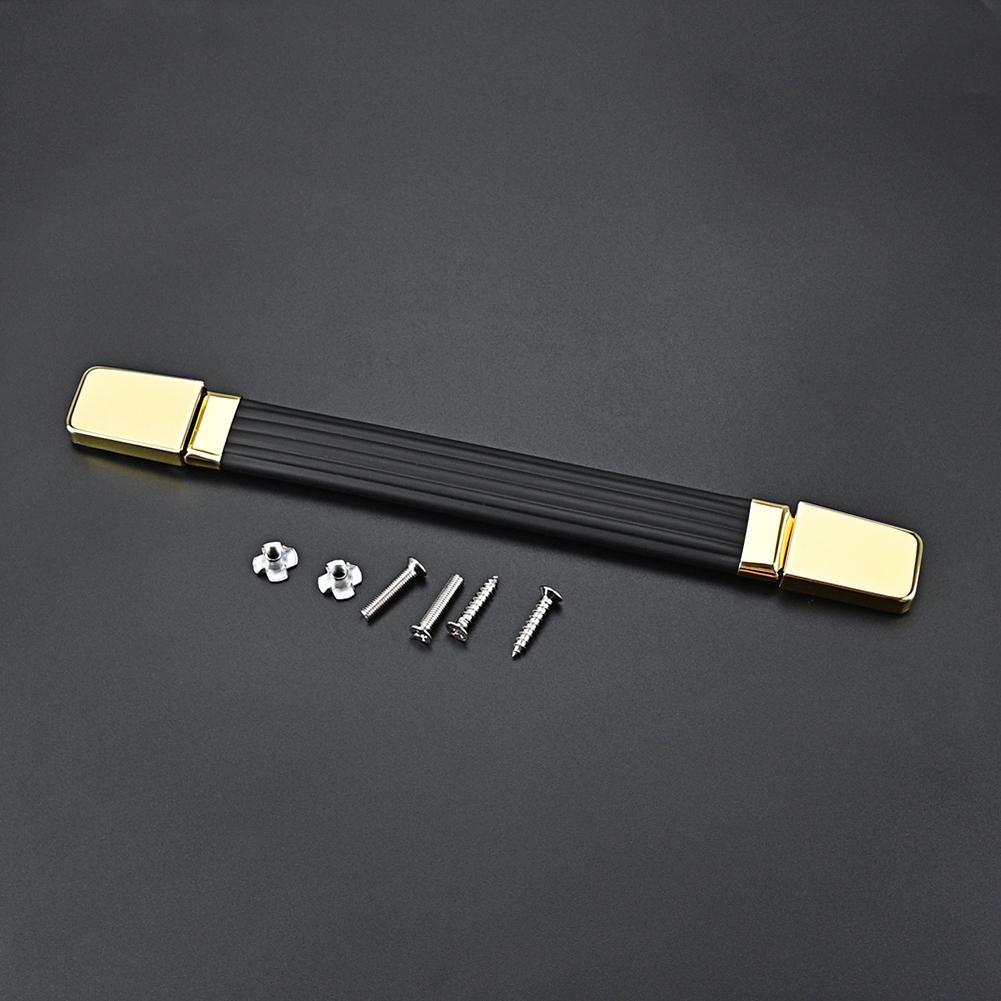 Carrying Grip PVC Heavy Duty Speaker Handles Replacement Wear-resistant with Metal Insert Reinforced Guitar Audio Accessories