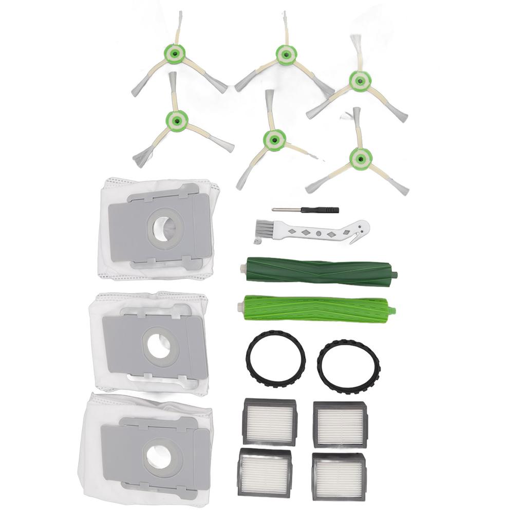 Robot Vacuum Cleaner Parts Main Side Brushes Dust Bag Filter Tire Accessories for Roomba I7 I6 I8 I3 Plus E5 E7
