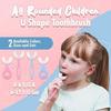 Baby Oral Care Children's U-shaped Toothbrush U-shaped Soft Bristles Mouth Toothbrush