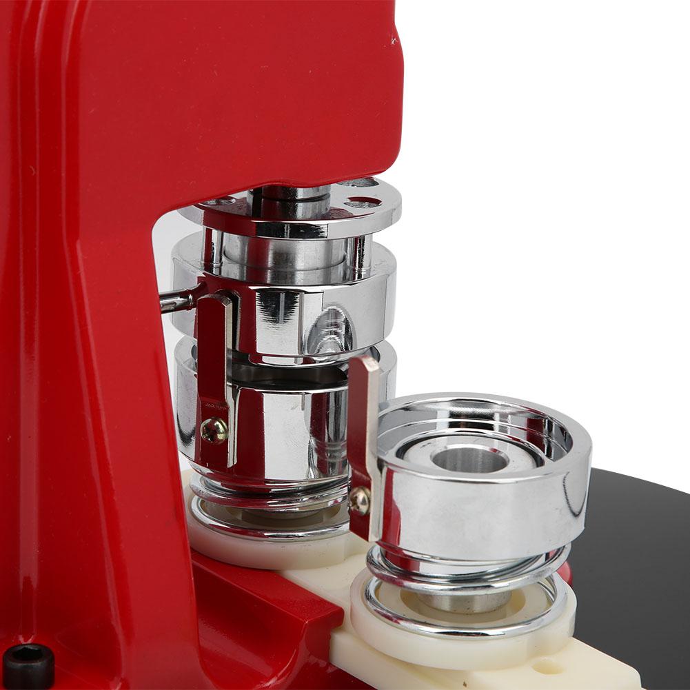 Aluminum Alloy Button Maker 32mm Badge Button Making Machine with Consumables
