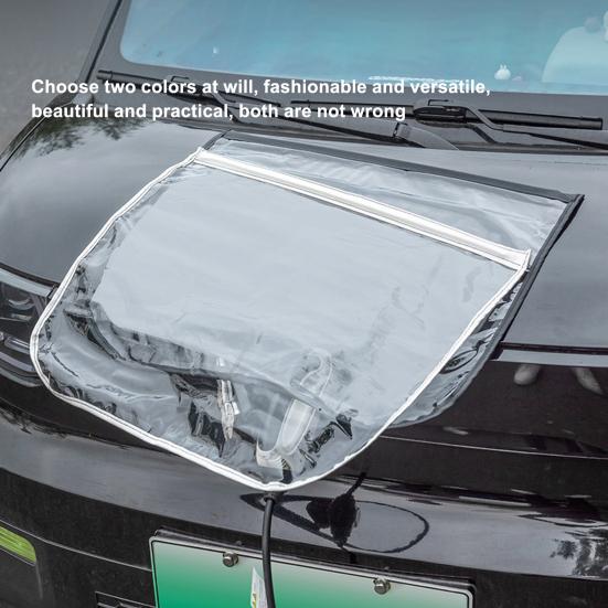 New Energy Auto-Ladegerät-Regenschutz, magnetisch, wasserdicht, winddicht, universeller EV-Ladeanschluss für Elektroautos, Regen- und Schneeschutz