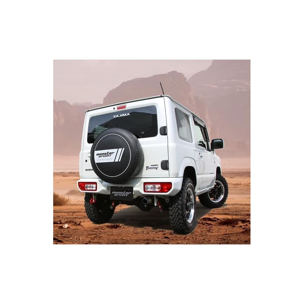 Monster Sport Tow Hook Rear for Jimny JB64W, Jimny Sierra JB74W, Jimny Nomad JC74W - Durable Steel Accessory