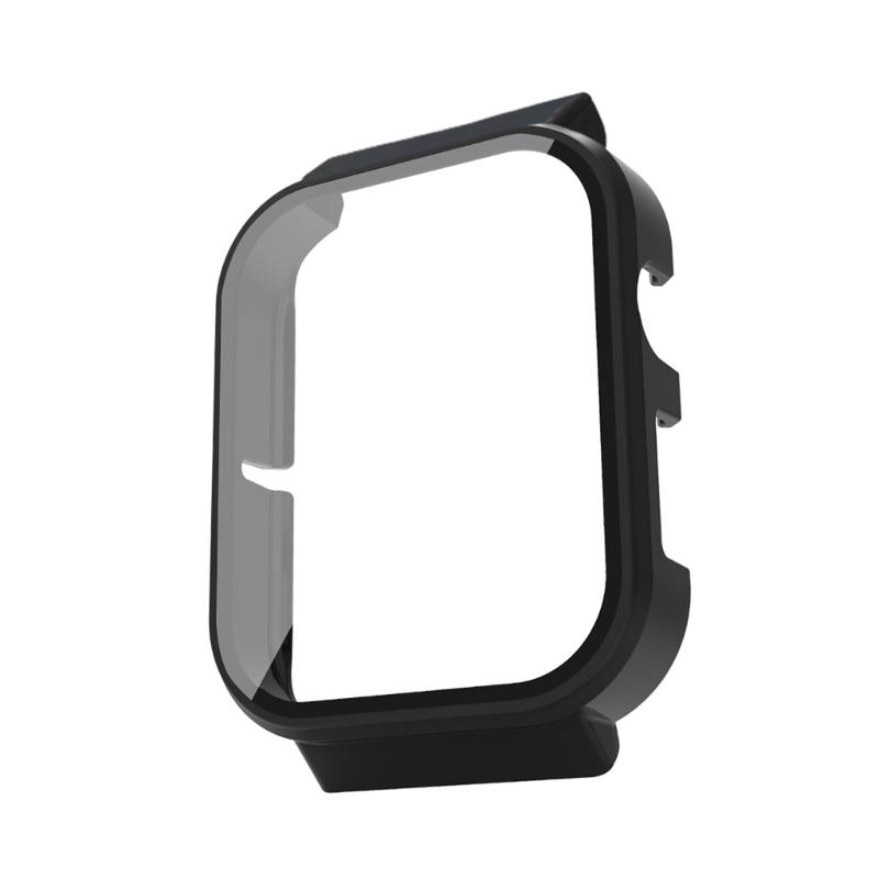Smartwatch Frame Housing Tempered-Glass Film Hard Cover Compatible for Mibro T1 Screen Bumper-Shell Protector-Shockproof