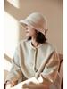 Autumn and Winter Warm Elegant Woolen Basin Hat Retro Bucket Hat Spring and Autumn Windproof Perfect for Cold Weather, Winter Headwear