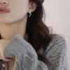 S925 Silver Geometric Simple Versatile Earrings - Elegant Design