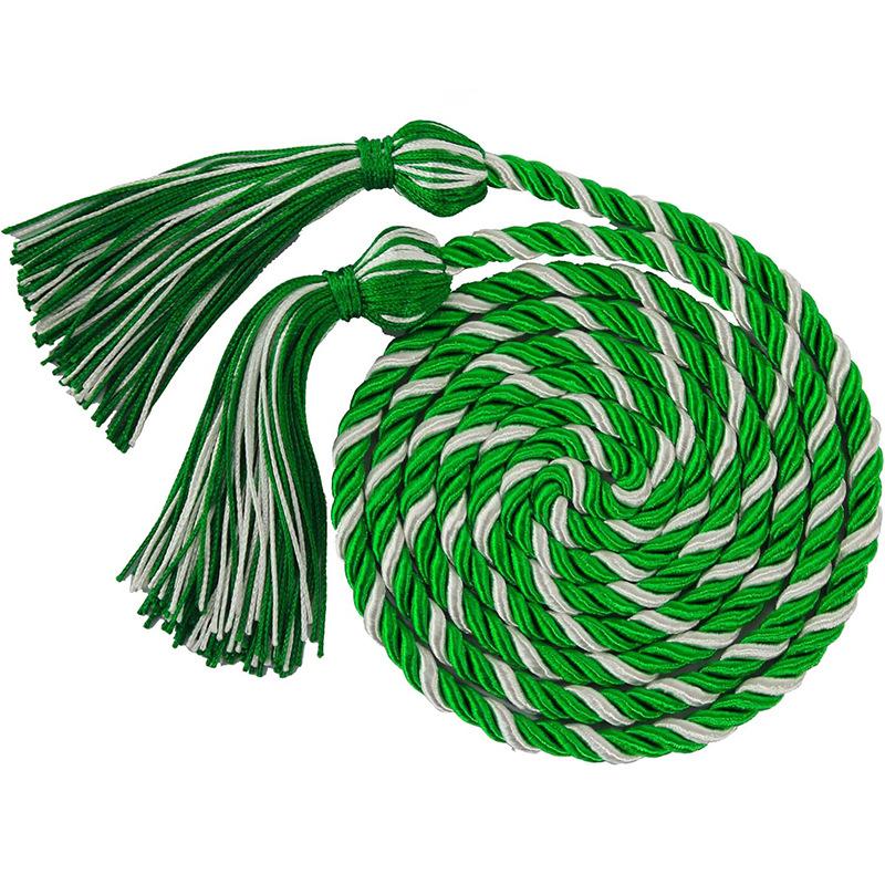 170CM Graduation Honor Cord Double Fringe Tassels Long Rope for Academic Ceremony Student Outfit Party Accessory