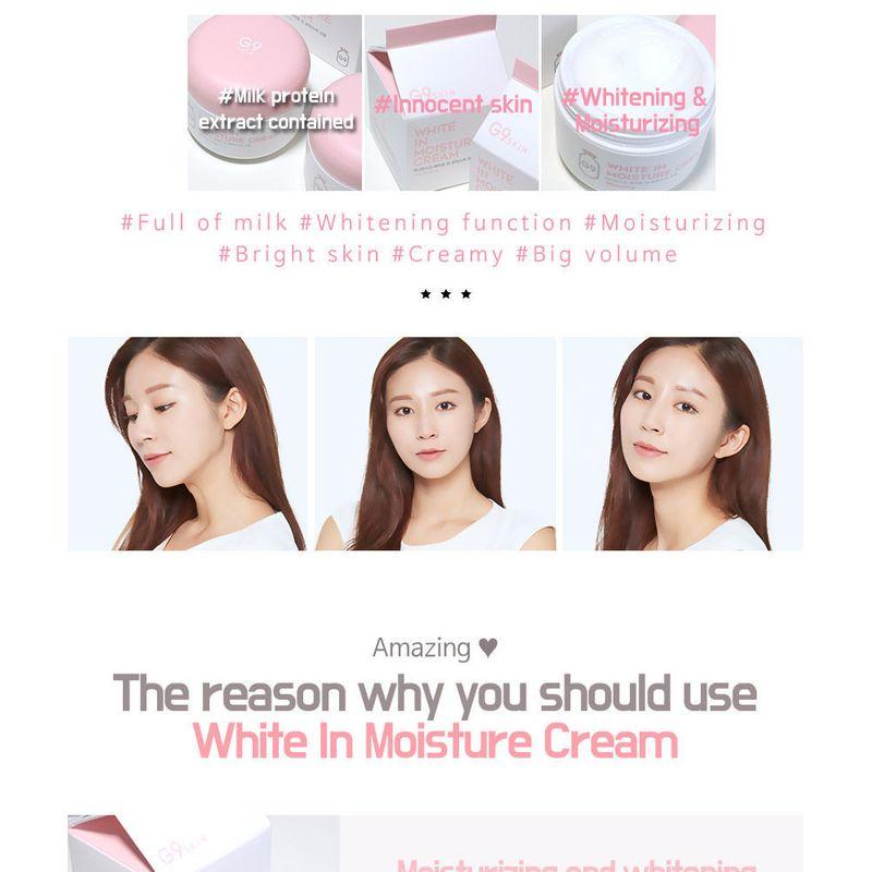 G9SKIN White In Moisture Cream 100g