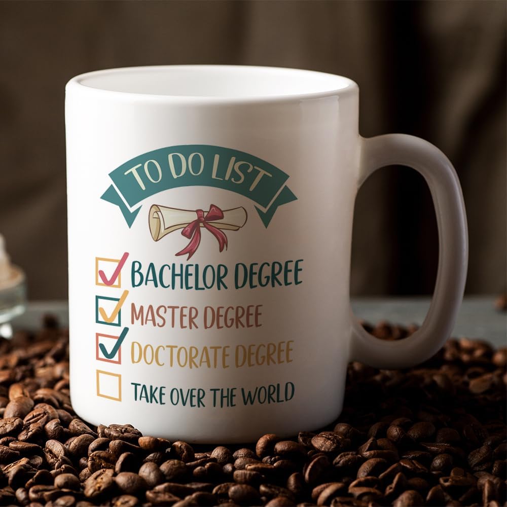 Phd Mug, Doctor Graduation Gifts, Doctorate Degree New Phd Tea Cup