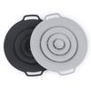 30cm Silicone Pot Lid Anti-Splash Anti-overflow Lid Reusable Spill Stopper Cover  Kitchen Gadgets