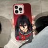 Akame Kurome Pink Translucent Mobile Phone Case for iPhone 17 16 15 14 13 12 11 X XR XS Air Pro Max Plus Colorful Cover