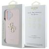 Etui Guess Grained Big 4G Logo Small     Classic Logo Do Iphone 16 Różowy